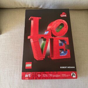 NWT LOVE Lego Set